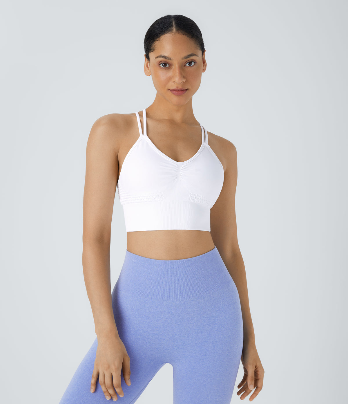 Poise Sports Bra — Frost Gray