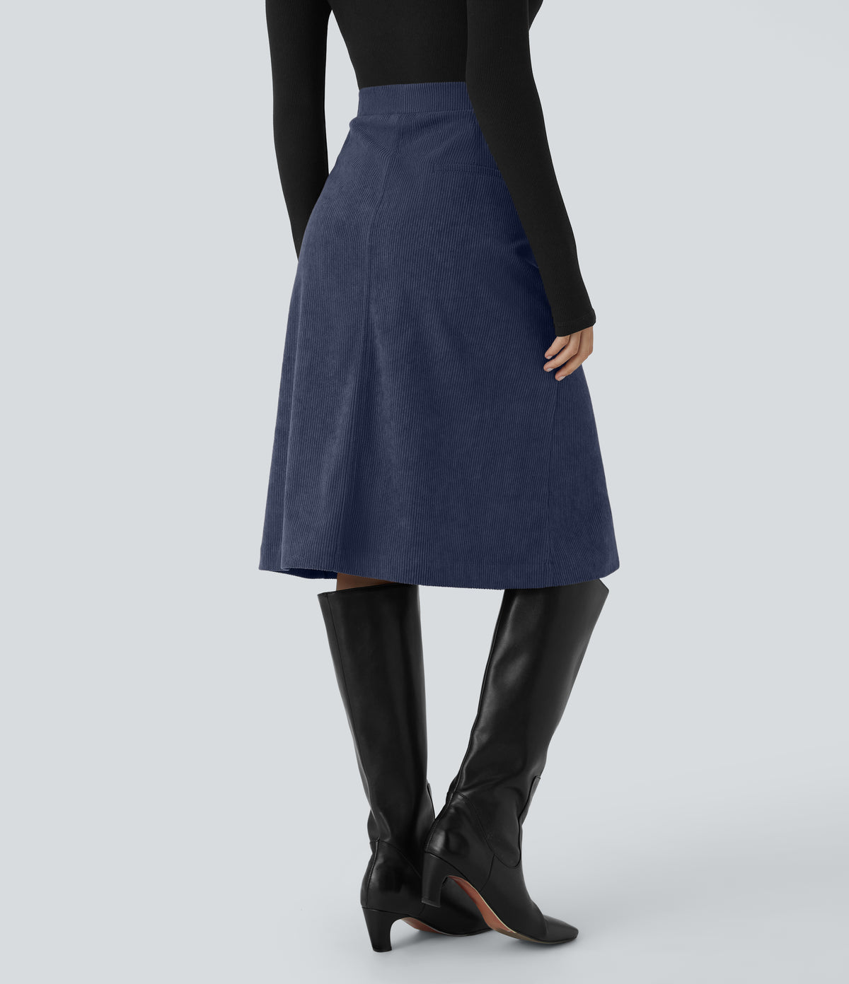Jessamine Skirt — Foggy Blue
