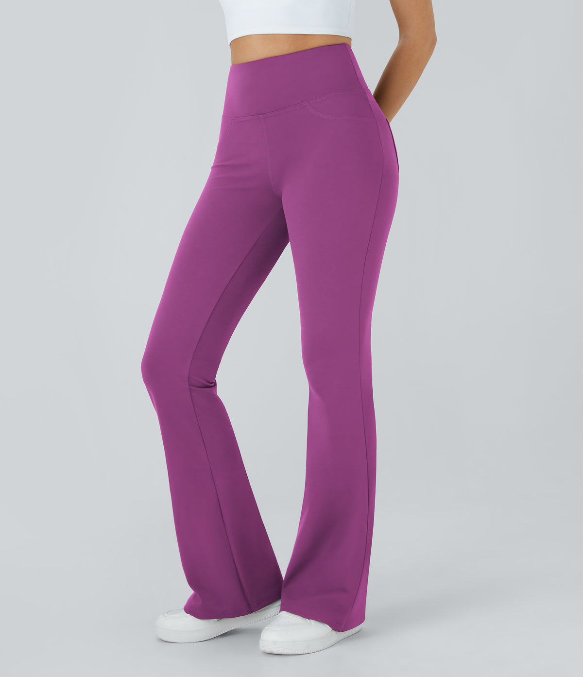 Willow Flare Legging — Forest Night