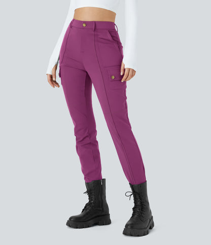 Cassia Pants — Deep Orchid