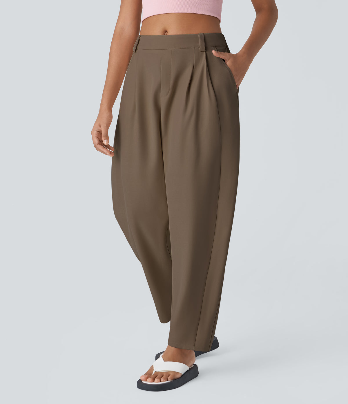 Marielle Pants — Shitake