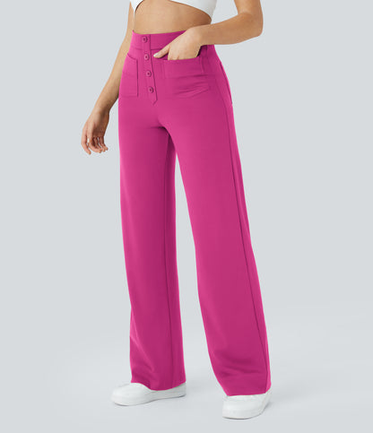 Isolde Pants — Raspberry Rose