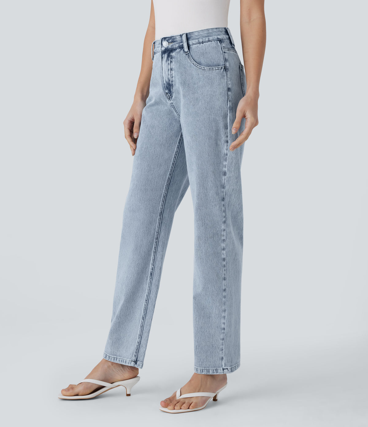 Saffron Jeans — Creek Blue Denim