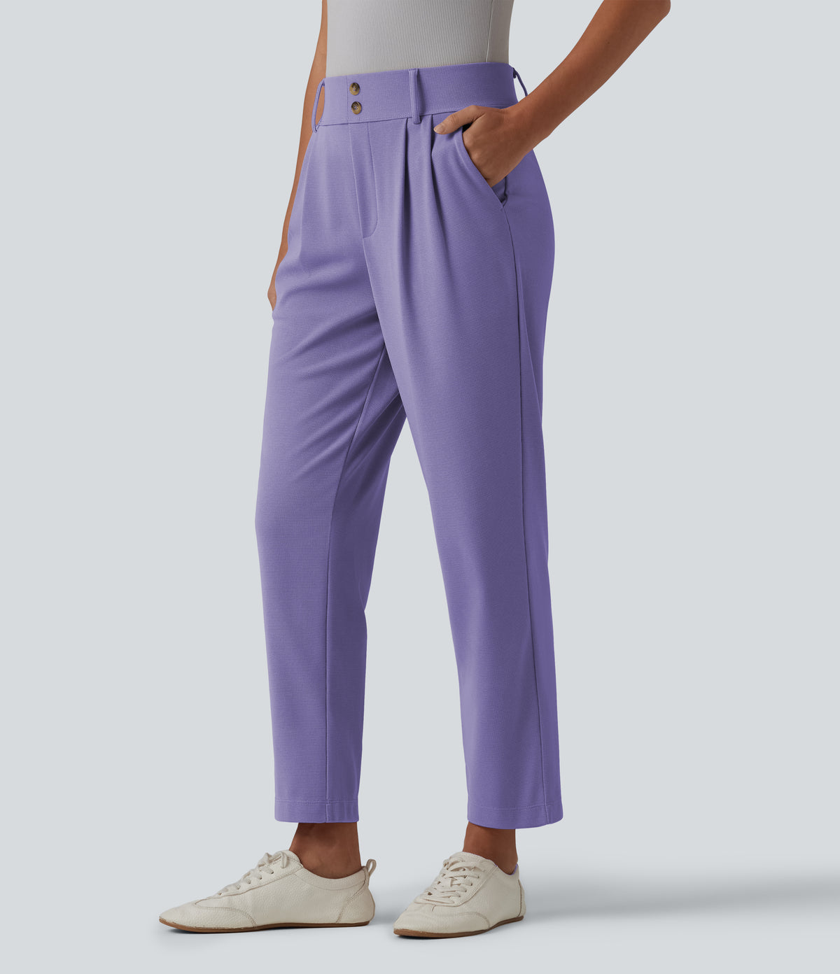 Naomi Pants — Mellow Purple