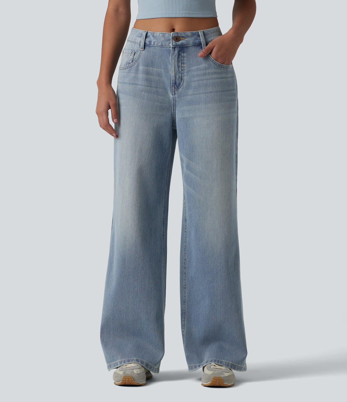 Lacey Jeans — Sunset Blue Denim