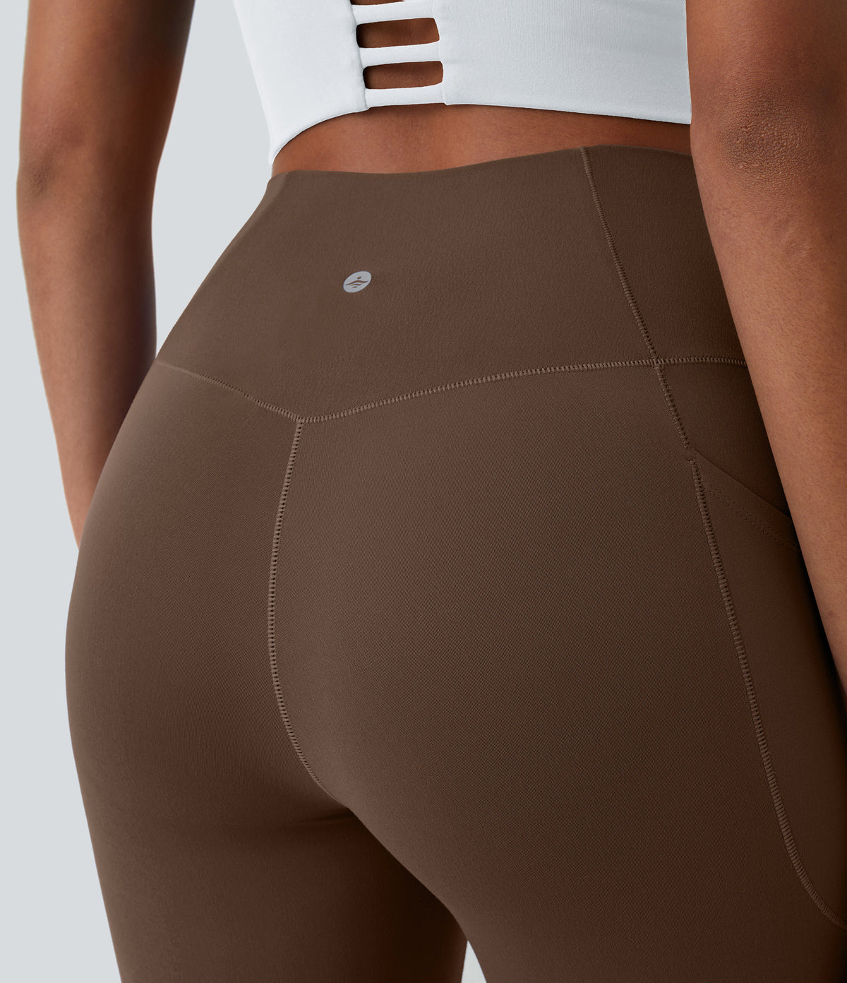 Petal Legging — Grass Grey Green