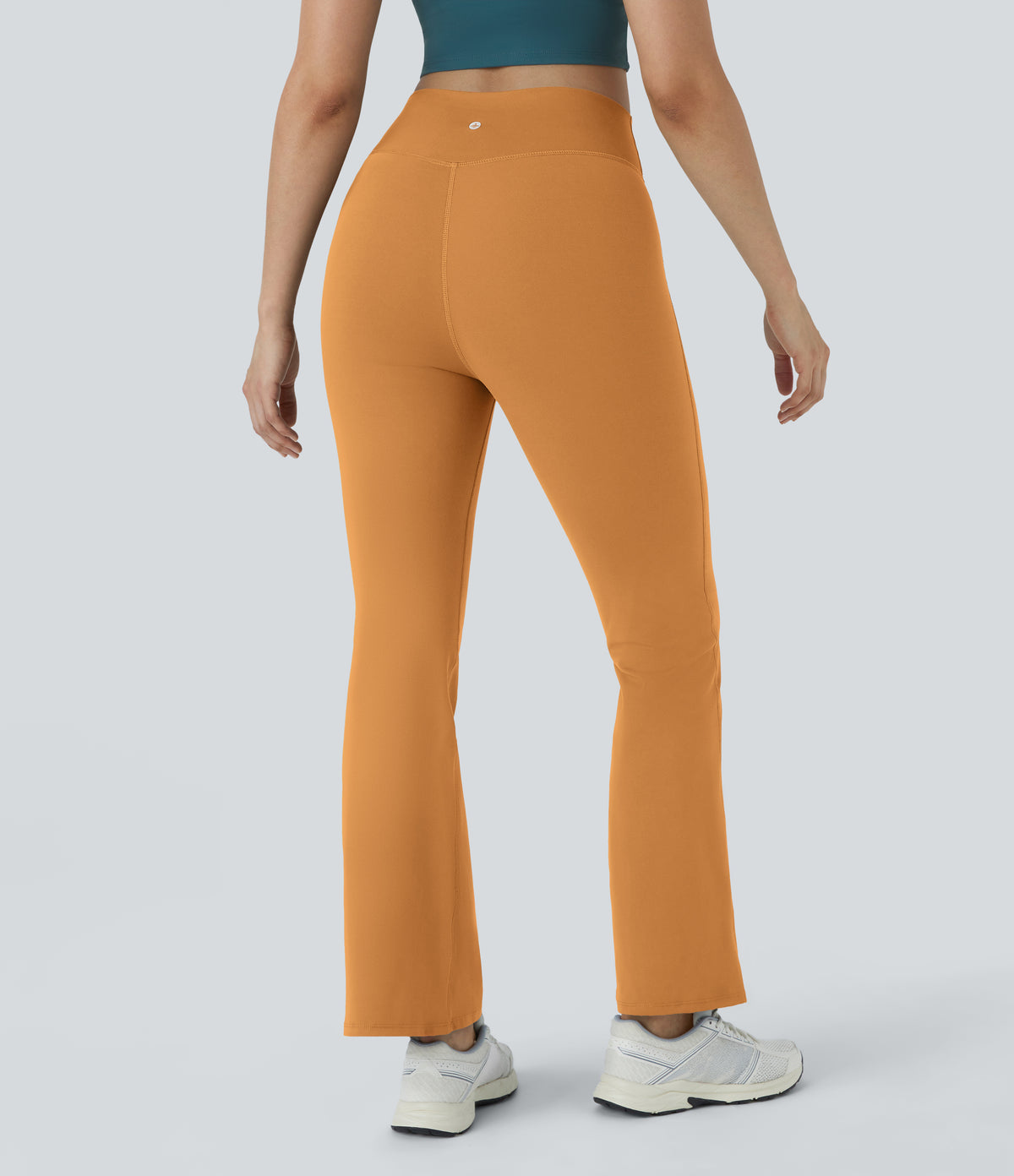 Petal Flare Legging — Forest Night