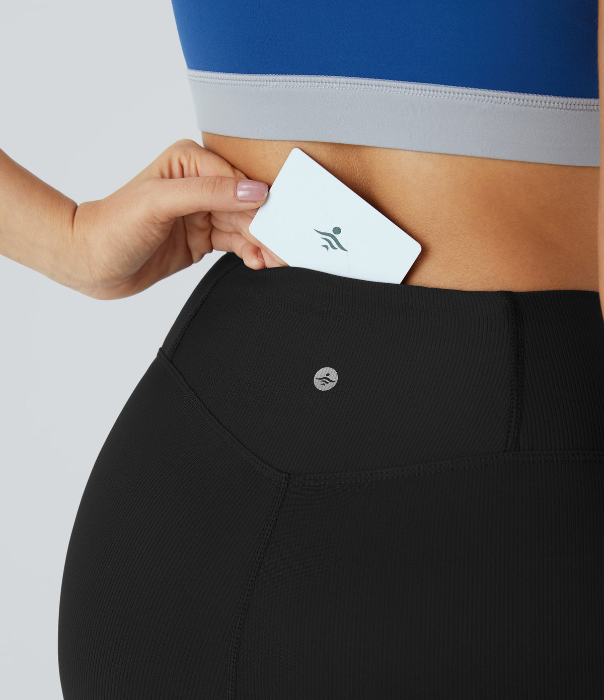 Fleur Flare Legging — Black