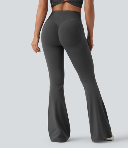 Mae Flare Legging — Volcanic Ash