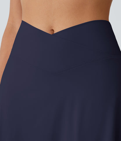 Aurea Skirt — Chambray Blue