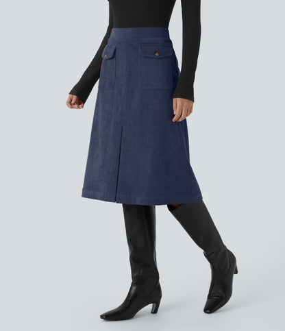 Jessamine Skirt — Foggy Blue