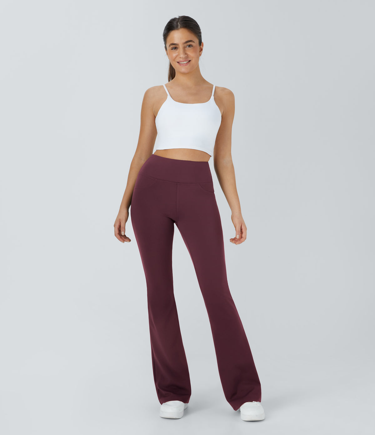 Willow Flare Legging — Black