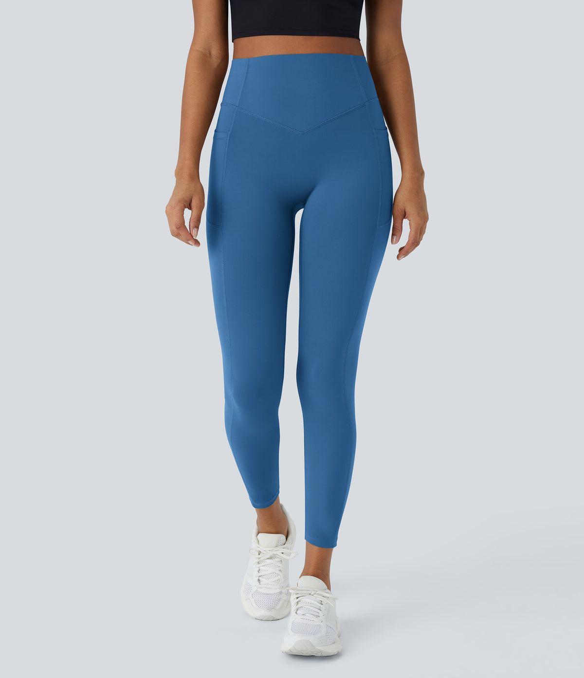 Amara Legging — Vallarta Blue