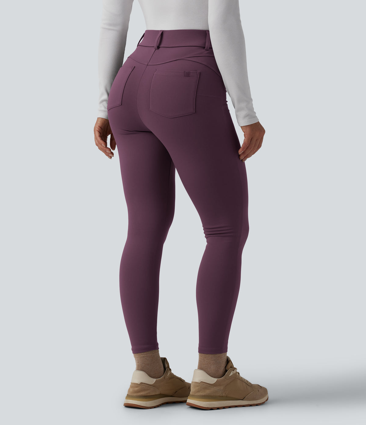Sarai Legging — Prune Purple
