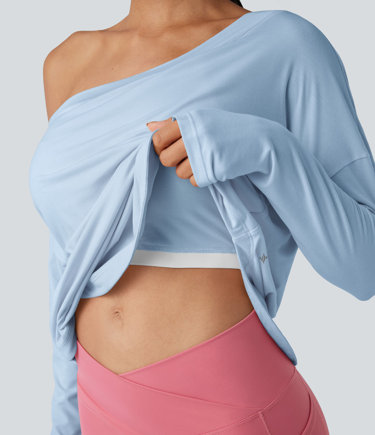 Isadora Long-Sleeve Top — Angel Falls