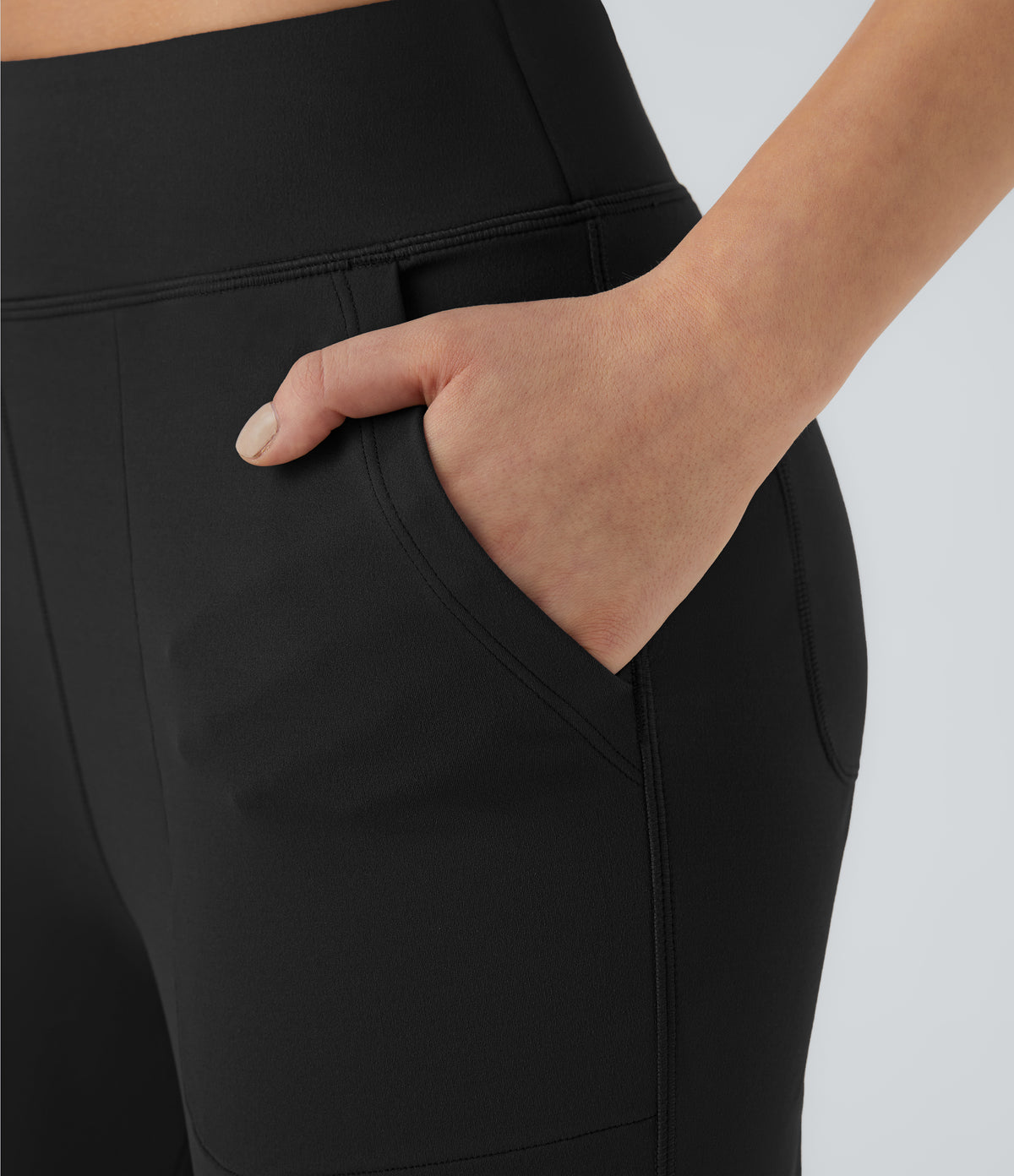 Drift Flare Legging — Black