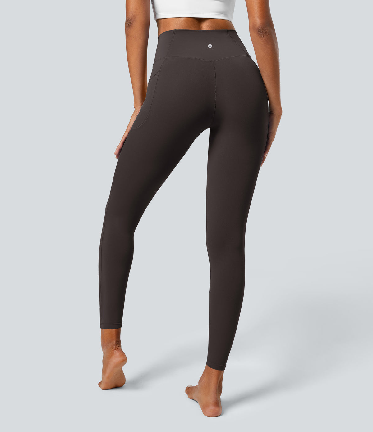 Petal Legging — Dusky Evening purple