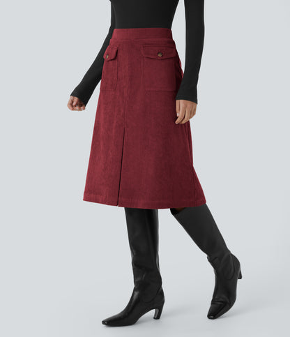 Jessamine Skirt — Pomegranate