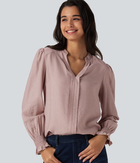 Lilou Blouse — Shadow Gray