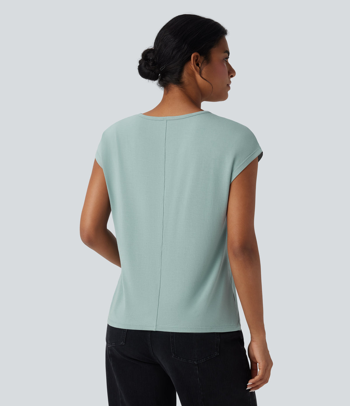 Oona T-Shirt — Blue Surf