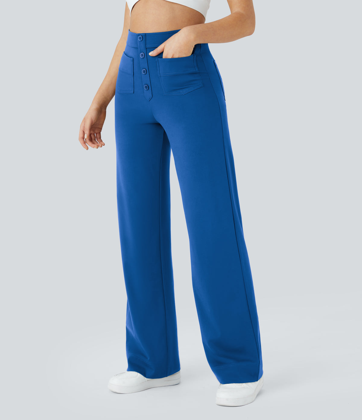 Isolde Pants — Victoria Blue