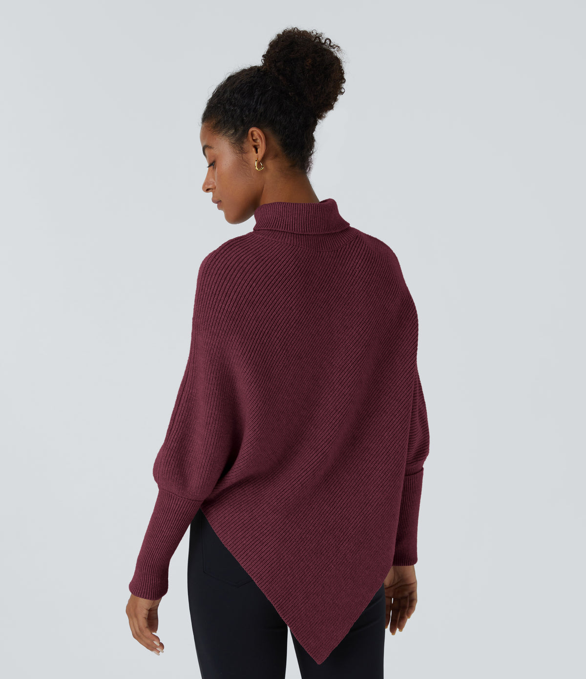 Gemma Sweater — Red Violet