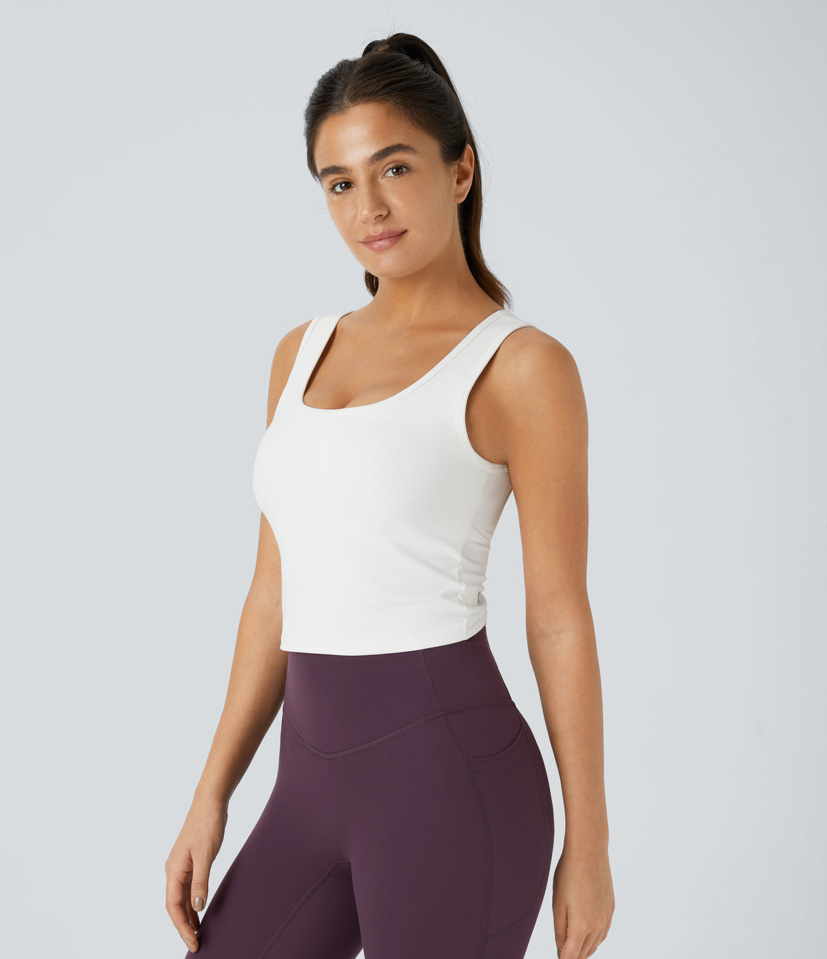 Ballet Tank — Deep Wine