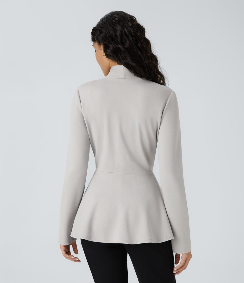 Junia Blazer — Earthy Gray
