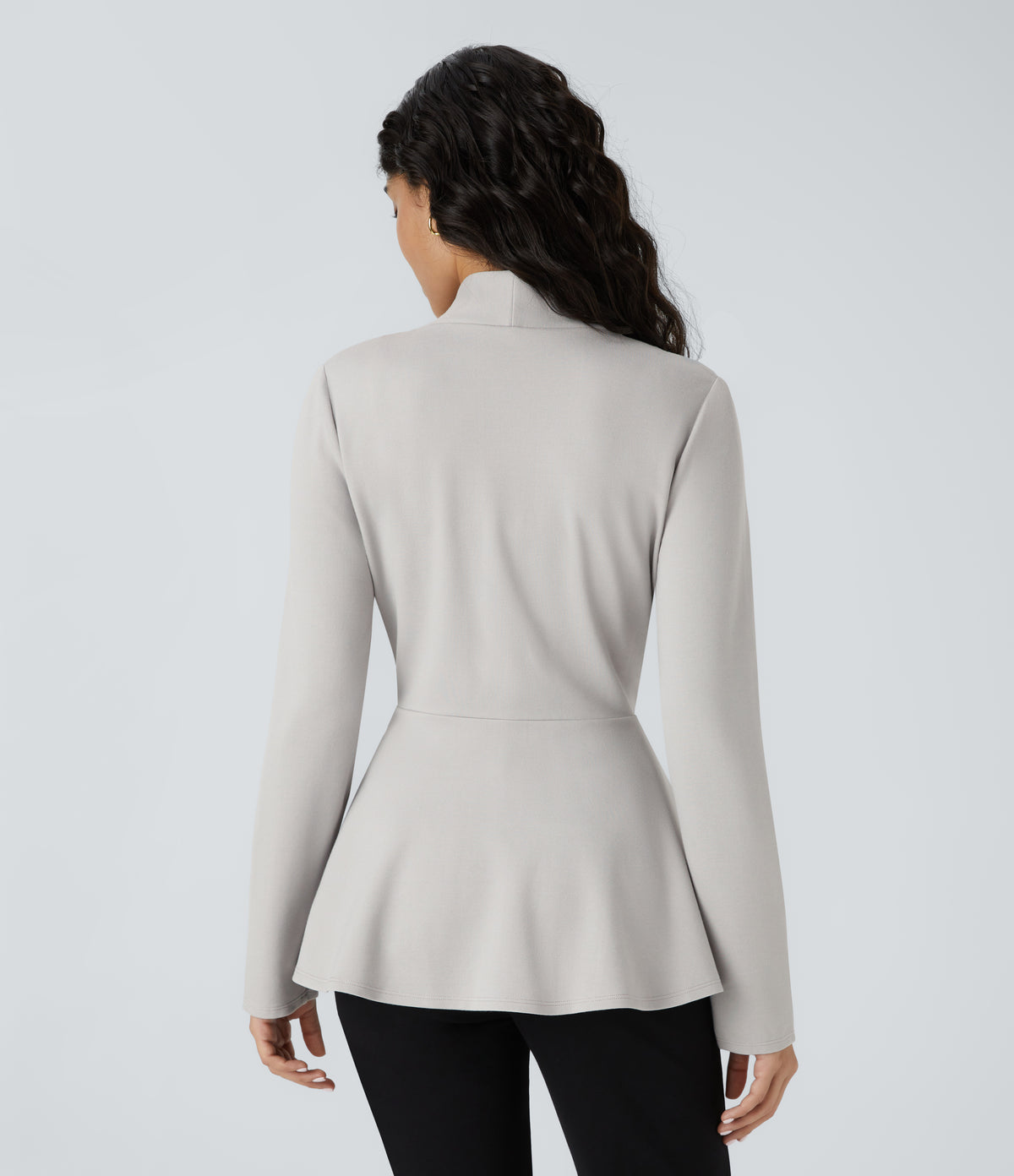 Junia Blazer — Earthy Gray