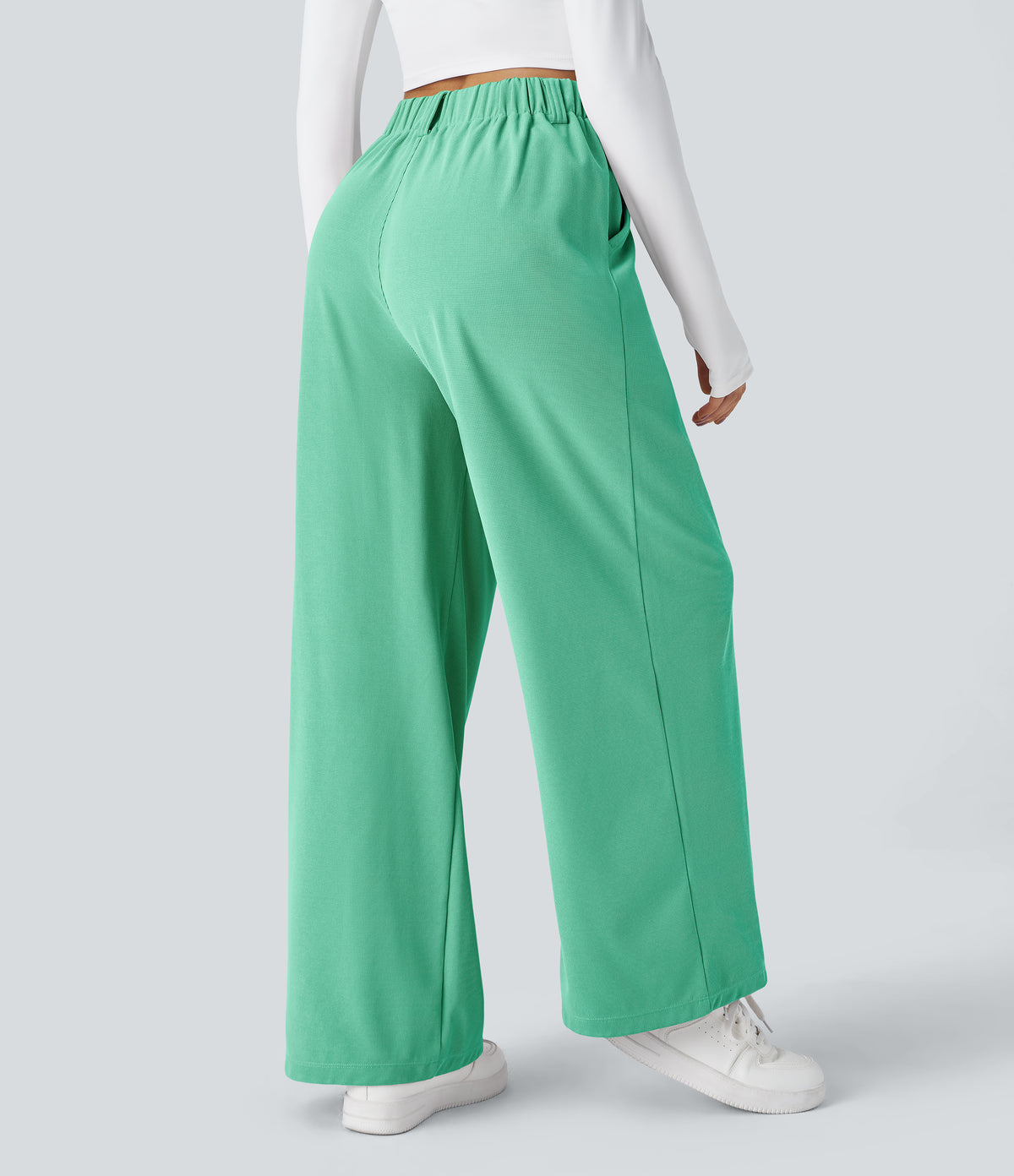 Aurora Pants — Light Sea Green