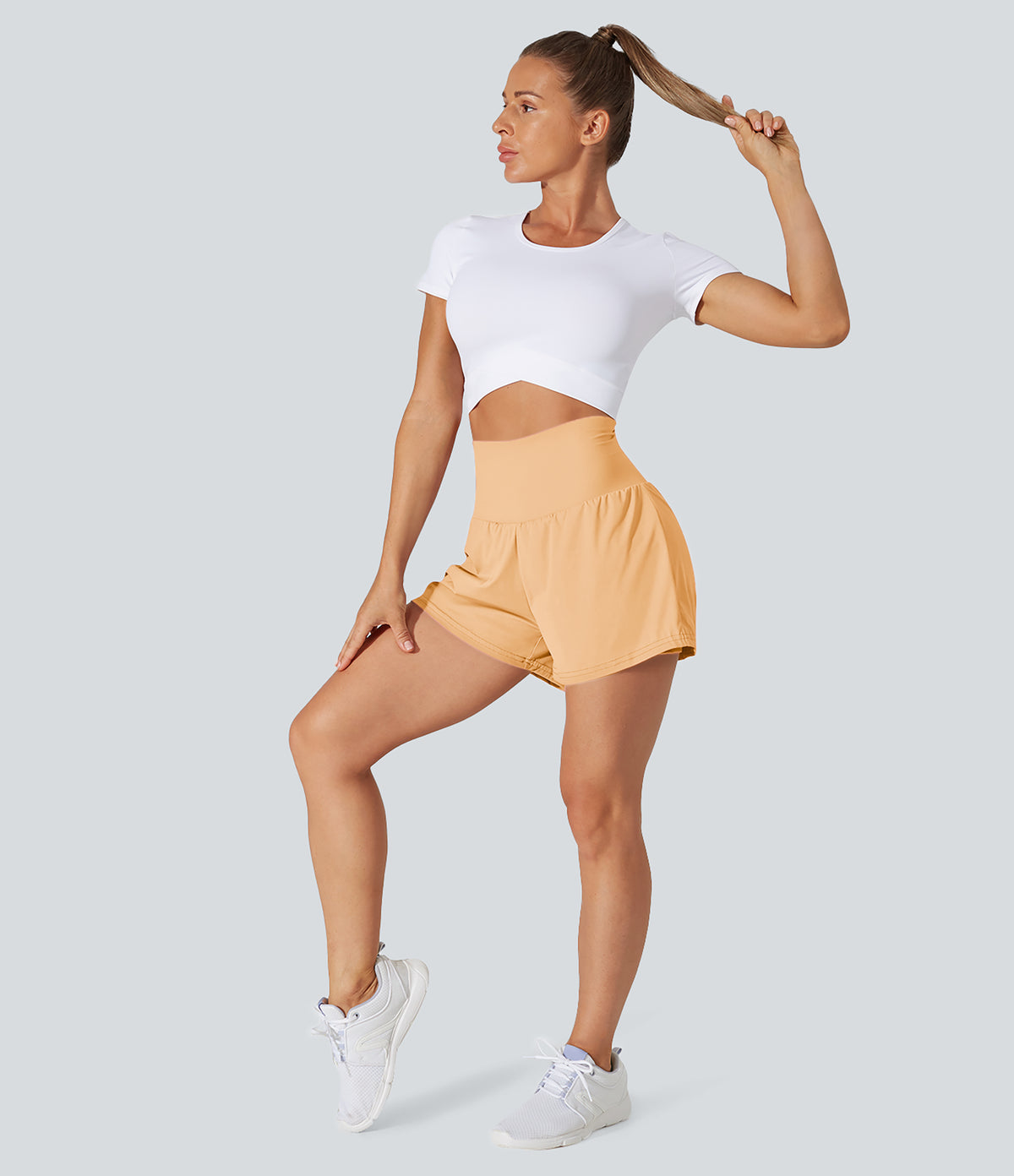 Breeze Short — Deep Tea Brown