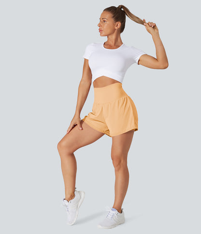 Breeze Short — Deep Tea Brown