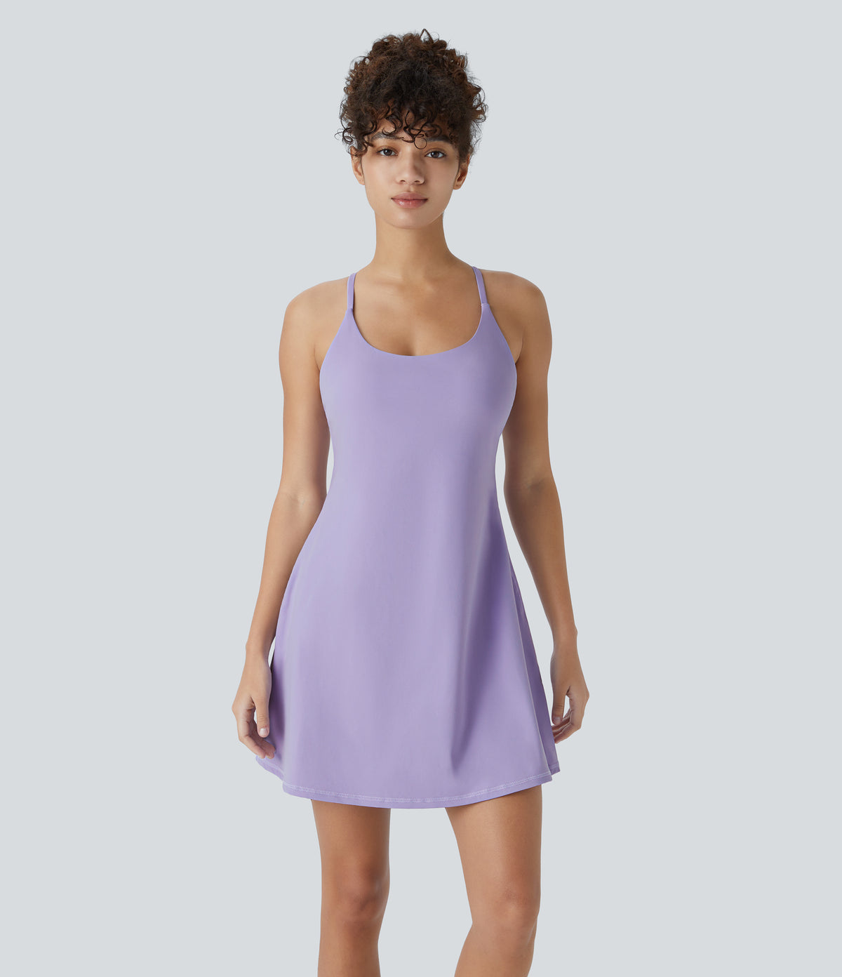Petal Dress — Subtle Green