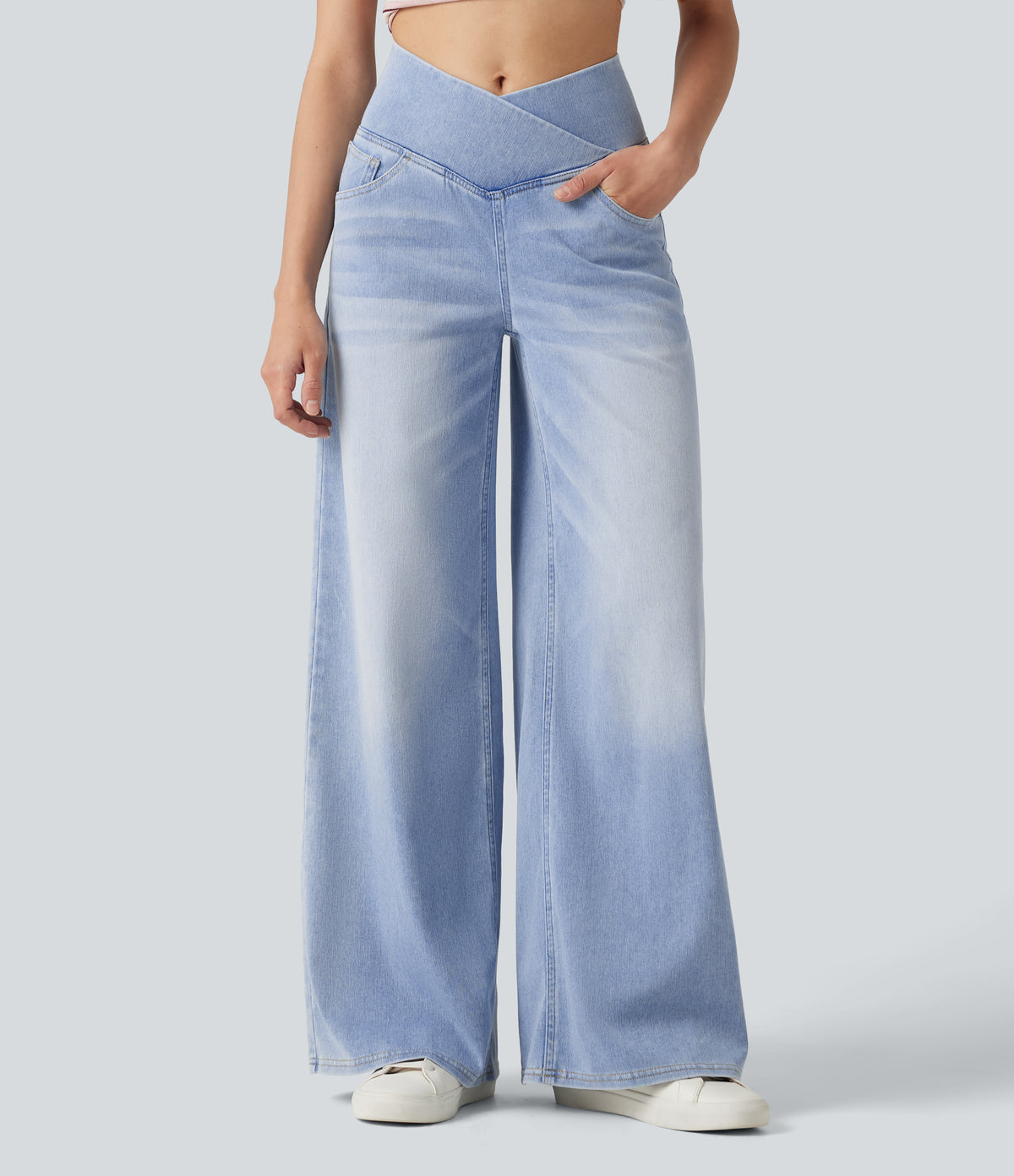 Ottilie Jeans — Light Blue – Glacier Light Blue