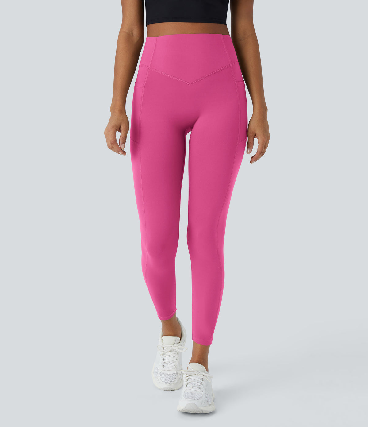Amara Legging — Pink Power