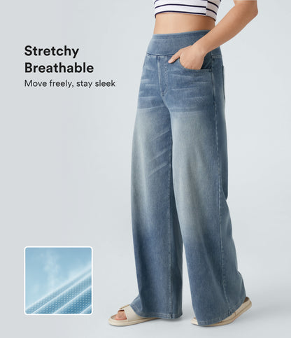 Calista Jeans — Blue Gray Denim